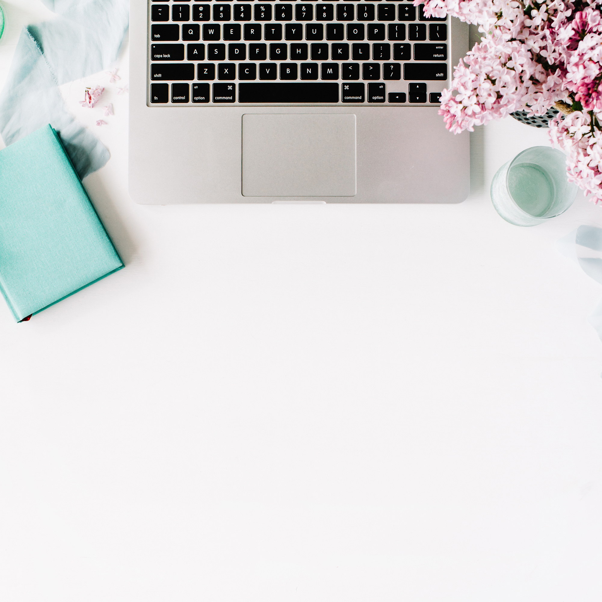 Laptop on Desk